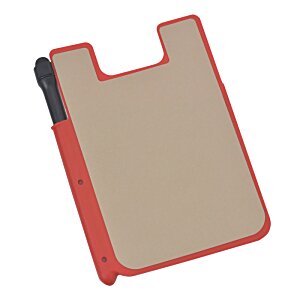 Additional Image 2 - a plastic bag with a red border