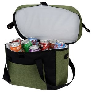 Additional Image 3 - a green and black cooler bag