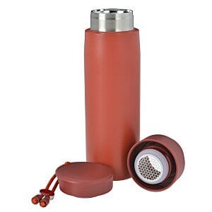 Additional Image 4 - a red thermos with a red cover