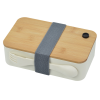 View Image 4 of 6 of Bento Box with Bamboo Cutting Board Lid