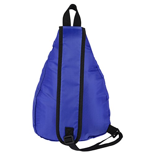 Additional Image 1 - a blue bag with black straps