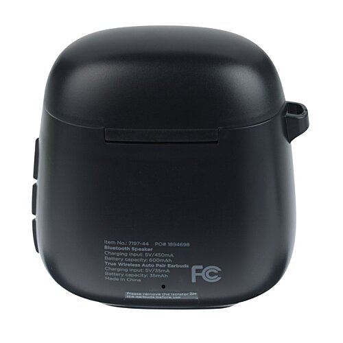 Additional Image 5 - a black square object with a button