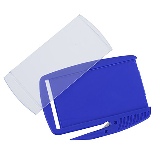 Additional Image 3 - a blue and white pencil sharpener