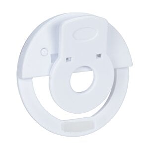 Additional Image 3 - a white circular object with a hole