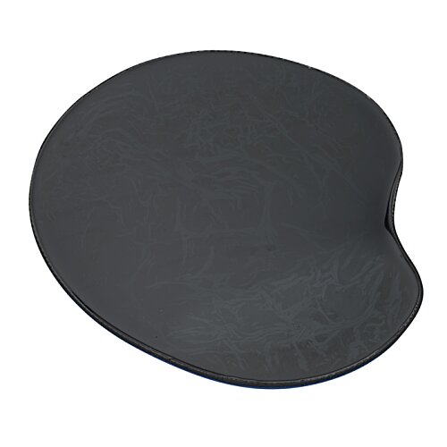 Additional Image 2 - a black mouse pad on a white background