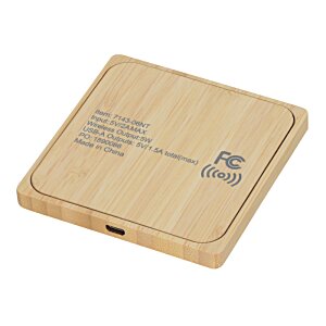Additional Image 7 - a wooden square object with a logo on it