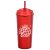 View Image 2 of 5 of Roadmaster Tumbler with Straw - 18 oz.