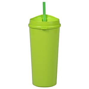 Additional Image 1 - a green cup with a straw