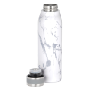 a white and grey water bottle