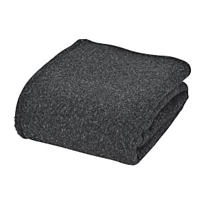 Additional Image 1 - a black blanket on a white background