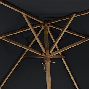 Additional Image 4 - a wooden structure with blue background