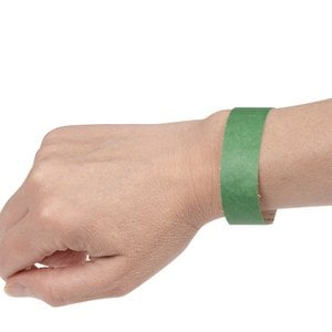 Additional Image 1 - a hand with a green wristband