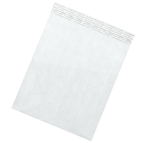 Additional Image 3 - a white plastic bag with a white strip