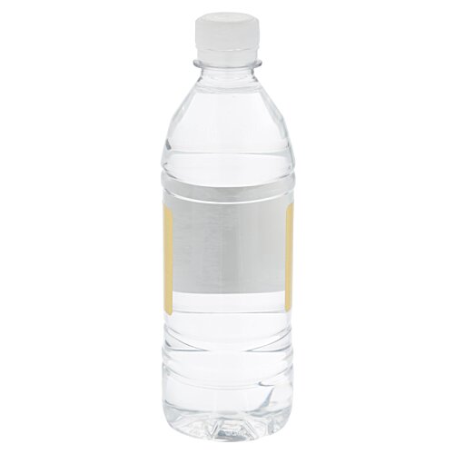 Additional Image 1 - a clear plastic bottle with a white label