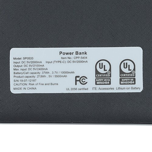 Additional Image 6 - a white label on a black surface