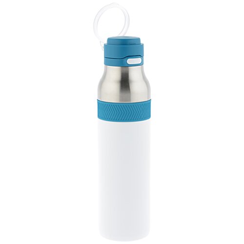 Additional Image 2 - a water bottle with a blue lid