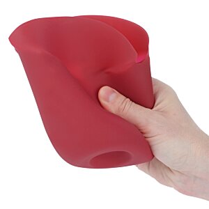 Additional Image 3 - a hand holding a red towel