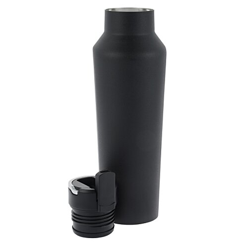 Additional Image 1 - a black bottle with a cap