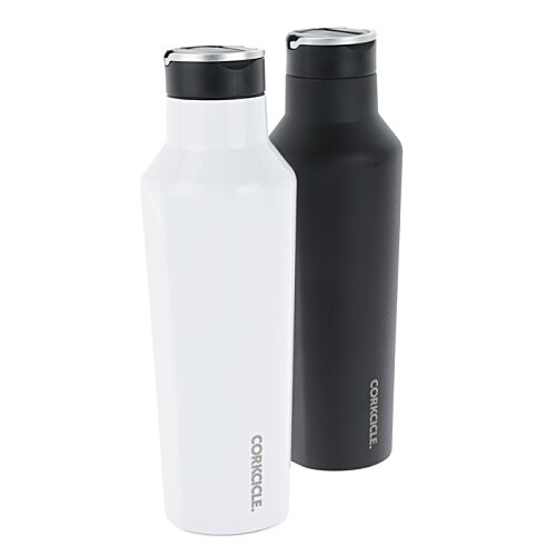 Additional Image 2 - a white and black water bottle