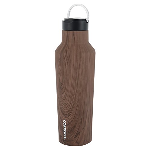 Additional Image 2 - a brown water bottle with a black lid