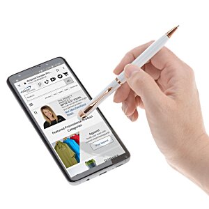 Additional Image 4 - a hand holding a pen and a cell phone