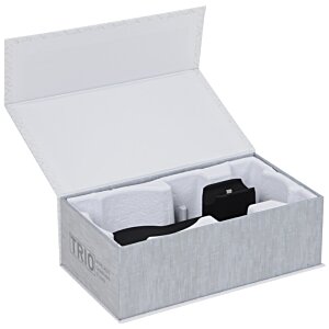 Additional Image 2 - a white box with a black object inside