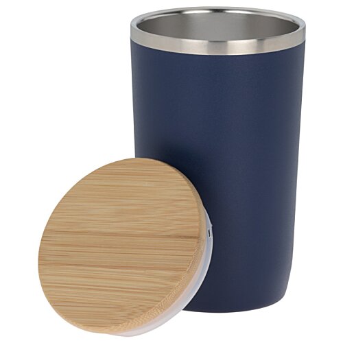 Brees Vacuum Tumbler with Bamboo Lid - 14 oz. Image 1 of 2