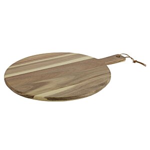 Additional Image 1 - a round wooden object with a string