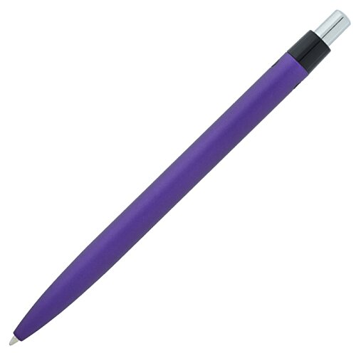 Additional Image 2 - a purple pen with a black rubber tip