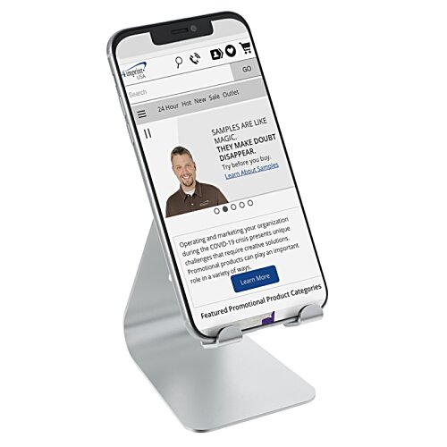Additional Image 3 - a cell phone on a stand