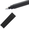 View Image 2 of 4 of Dri Mark Double Header Pen/Highlighter - Black Barrel
