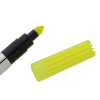 View Image 4 of 4 of Dri Mark Double Header Plastic Point Pen/Highlighter - Black Barrel