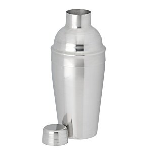 Additional Image 1 - a silver shaker with a cap