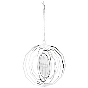 Additional Image 3 - a clear round object with a white circle