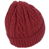 View Image 2 of 4 of Optimal Cable Knit Cuffed Toque