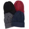 View Image 4 of 4 of Optimal Cable Knit Cuffed Toque