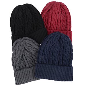 Additional Image 3 - a group of knit hats