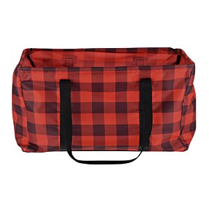 Additional Image 1 - a red and black checkered bag