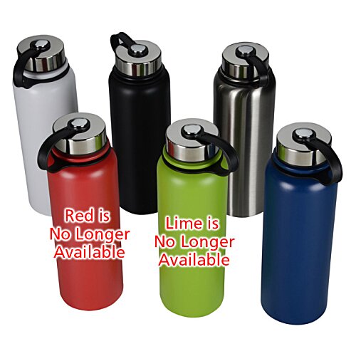 Stainless Steel Vacuum Bottle - 36 oz. Image 2 of 2
