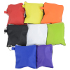 a group of colorful pillows