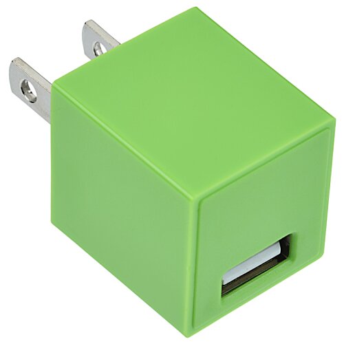 Additional Image 3 - a green cube with a usb port