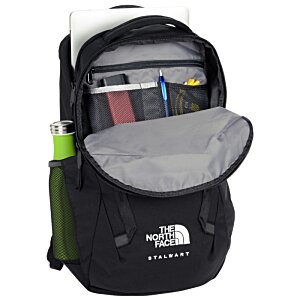 Additional Image 1 - a black backpack with a grey cover