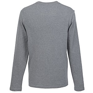 Additional Image 1 - a grey long sleeved shirt
