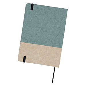 Additional Image 2 - a blue and white rectangular object with black clips