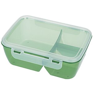 Additional Image 1 - a green plastic container with a white handle