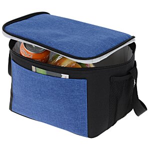 Additional Image 2 - a blue and black cooler bag