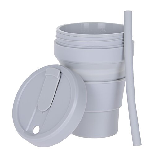 Stojo Titan Cup with Straw - 24 oz. Image 3 of 5