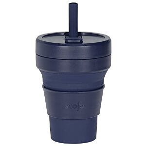 Additional Image 1 - a black cup with straw