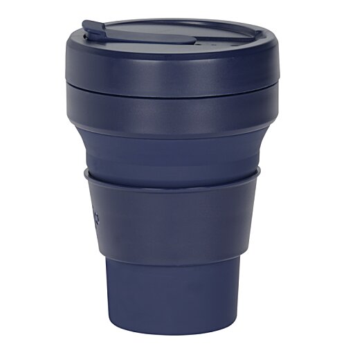 Stojo Biggie Cup with Straw - 16 oz. Image 2 of 5