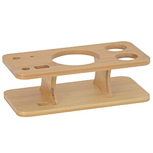 Additional Image 2 - a wooden stand with a hole in the center